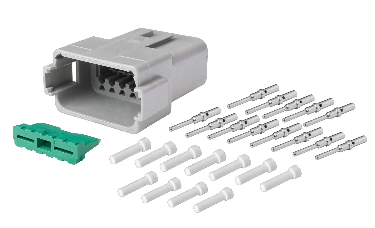 HELLA - 8JA 201 021-811 - Plug Housing, 3-pin connector, Quantity: 1