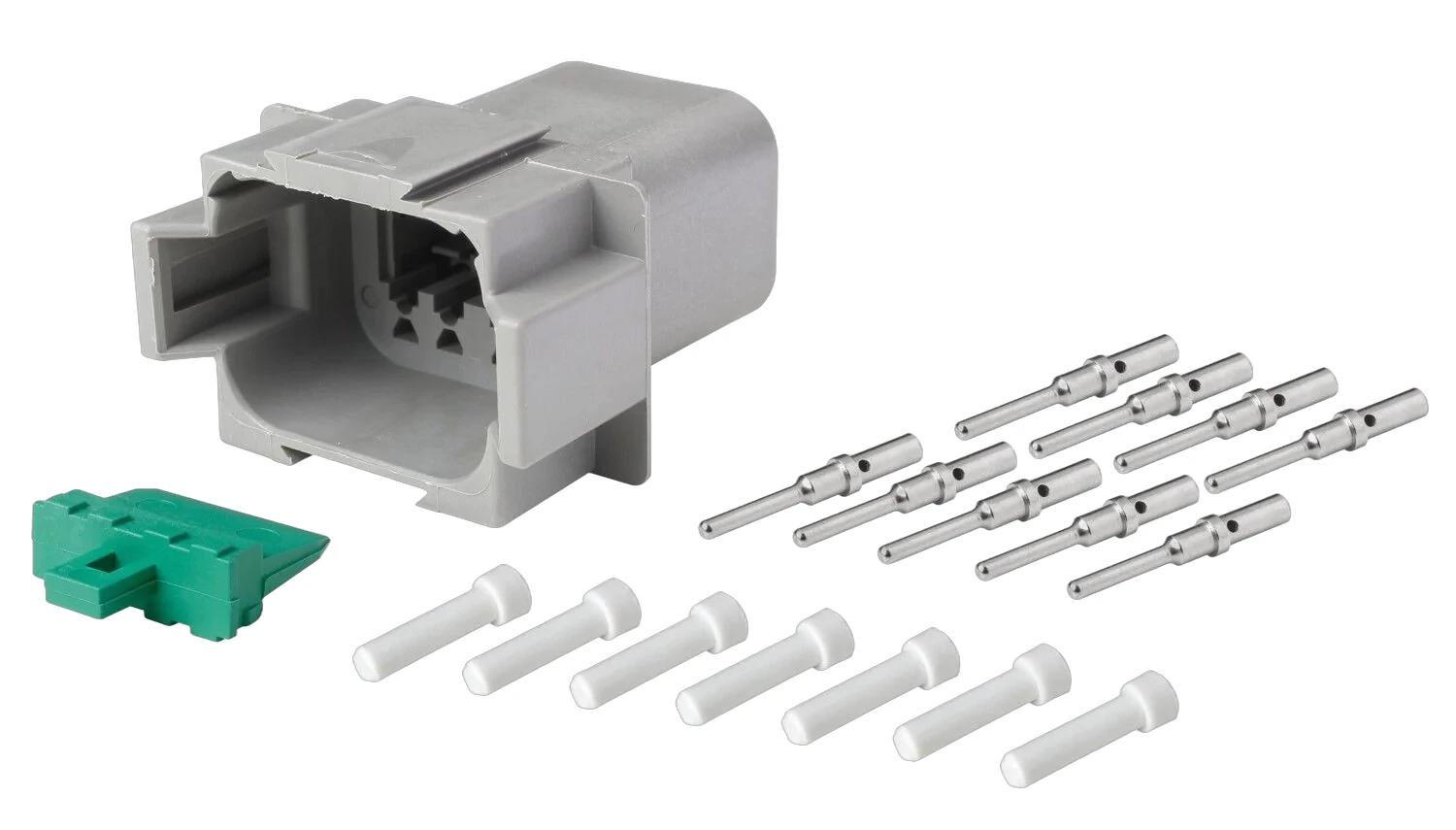HELLA - 8JA 201 021-821 - Plug Housing, 4-pin connector, Quantity: 1