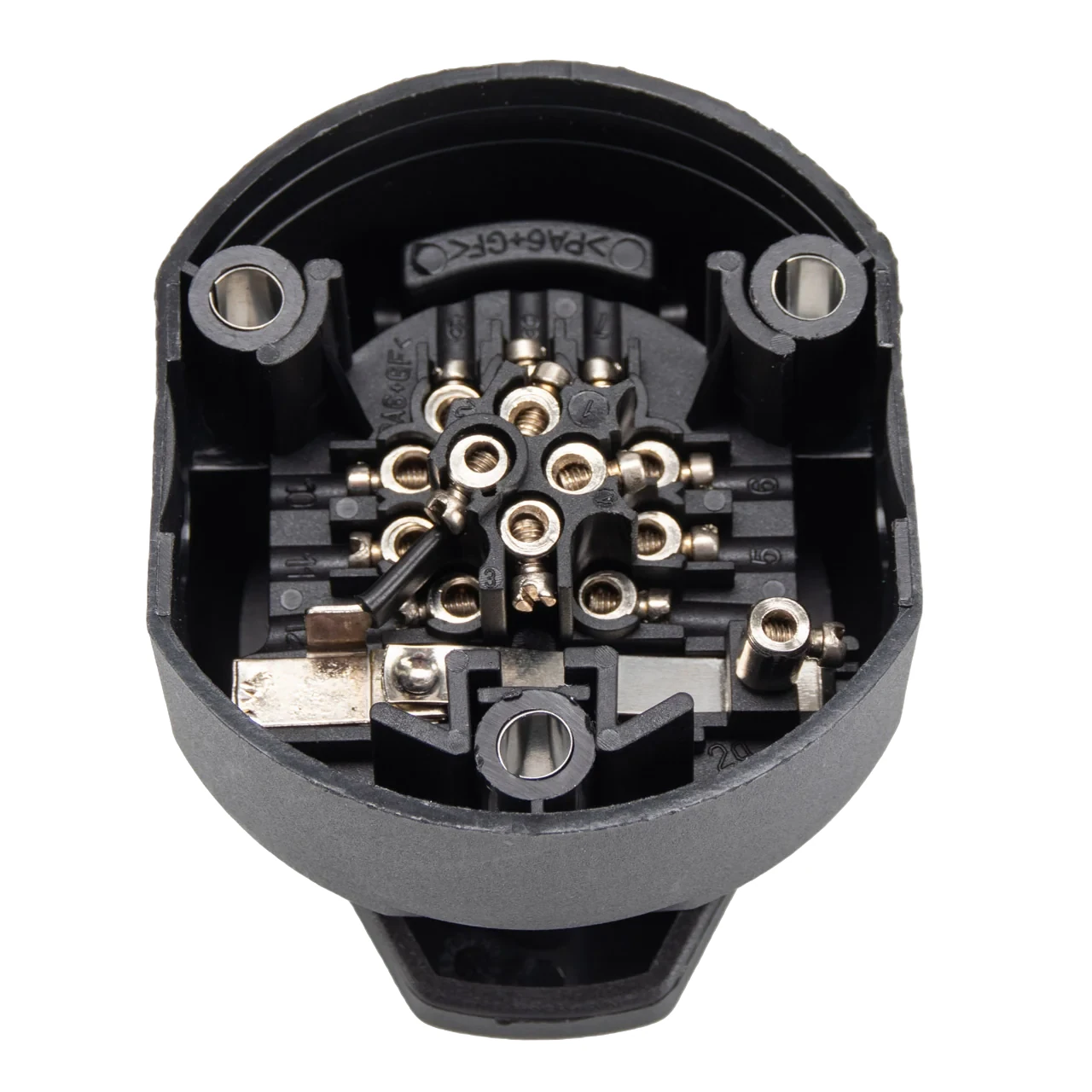 HELLA - 8JB 005 949-012 - Socket, 12V, 13-pin connector, Plug: Screw Contact, Quantity: 1