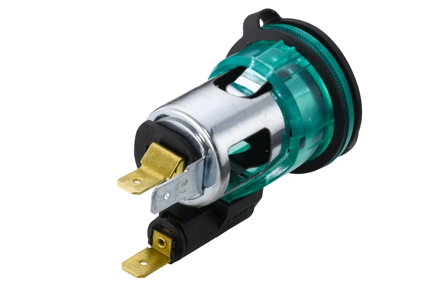 HELLA - 8JB 008 023-011 - Socket, 12V, 2-pin connector, Fitting, Plug: Blade Terminal