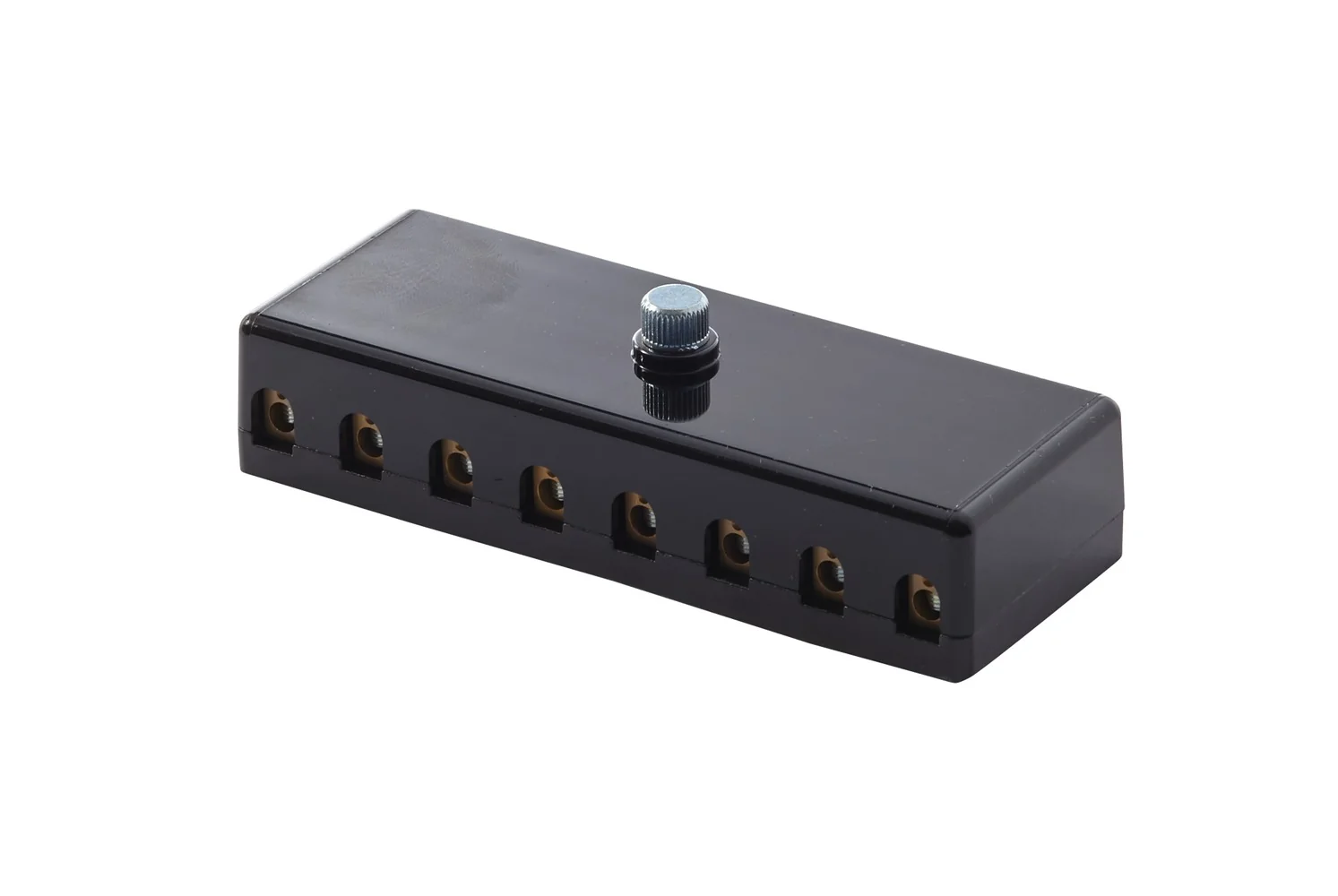 HELLA - 8JD 002 290-201 - Fuse Box, for torpedo fuse, 8-pin connector, Number of connectors: 16, black