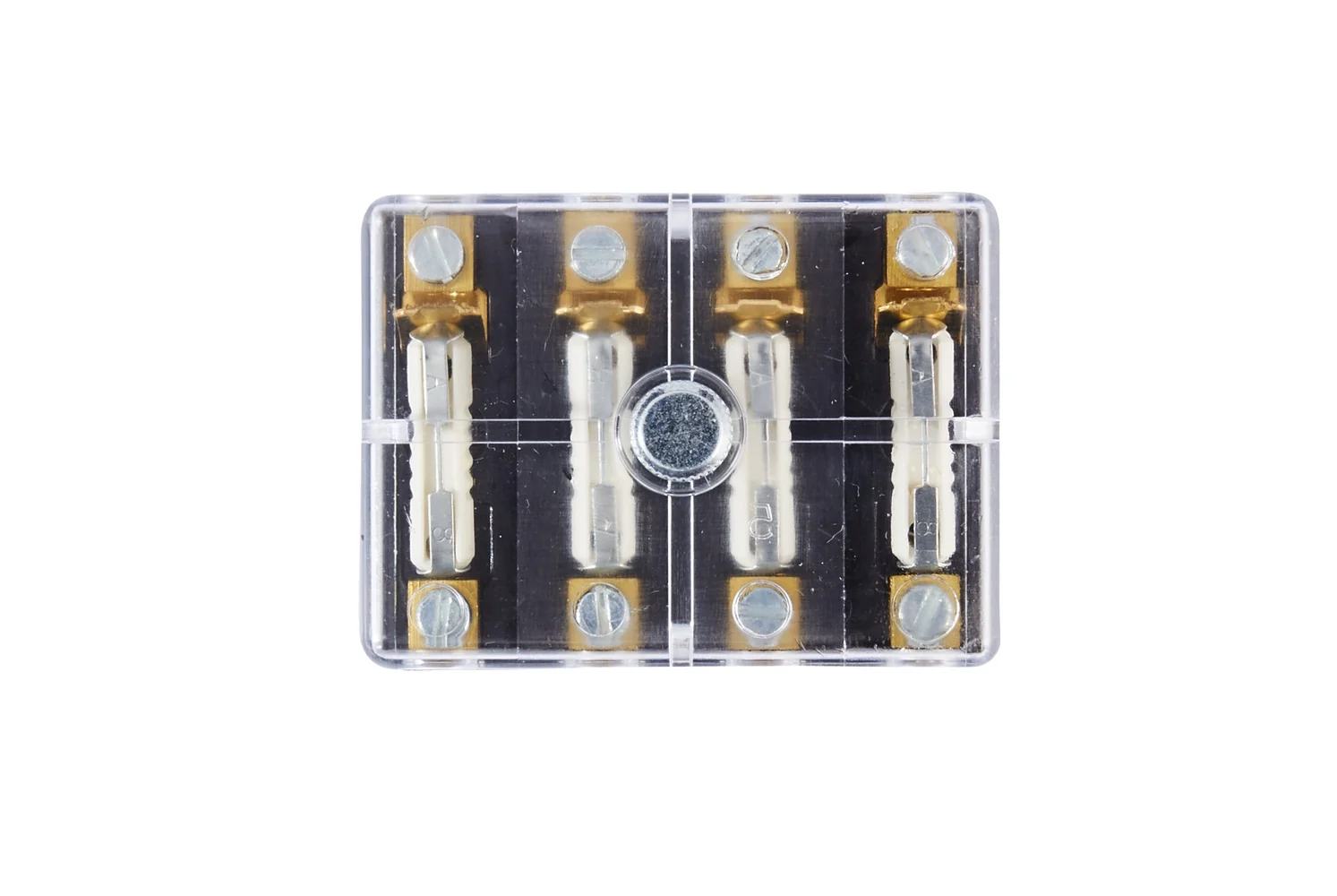 HELLA - 8JD 002 294-211 - Fuse Box, for torpedo fuse, 4-pin connector, Number of connectors: 8, transp