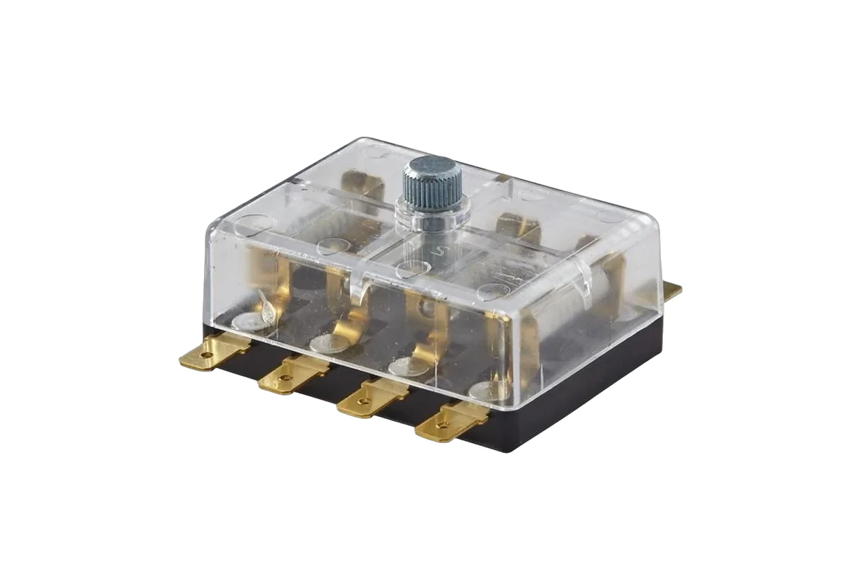 HELLA - 8JD 005 993-002 - Fuse Box, for ATO fuse, 5-pin connector, Number of connectors: 10, 30A, tra