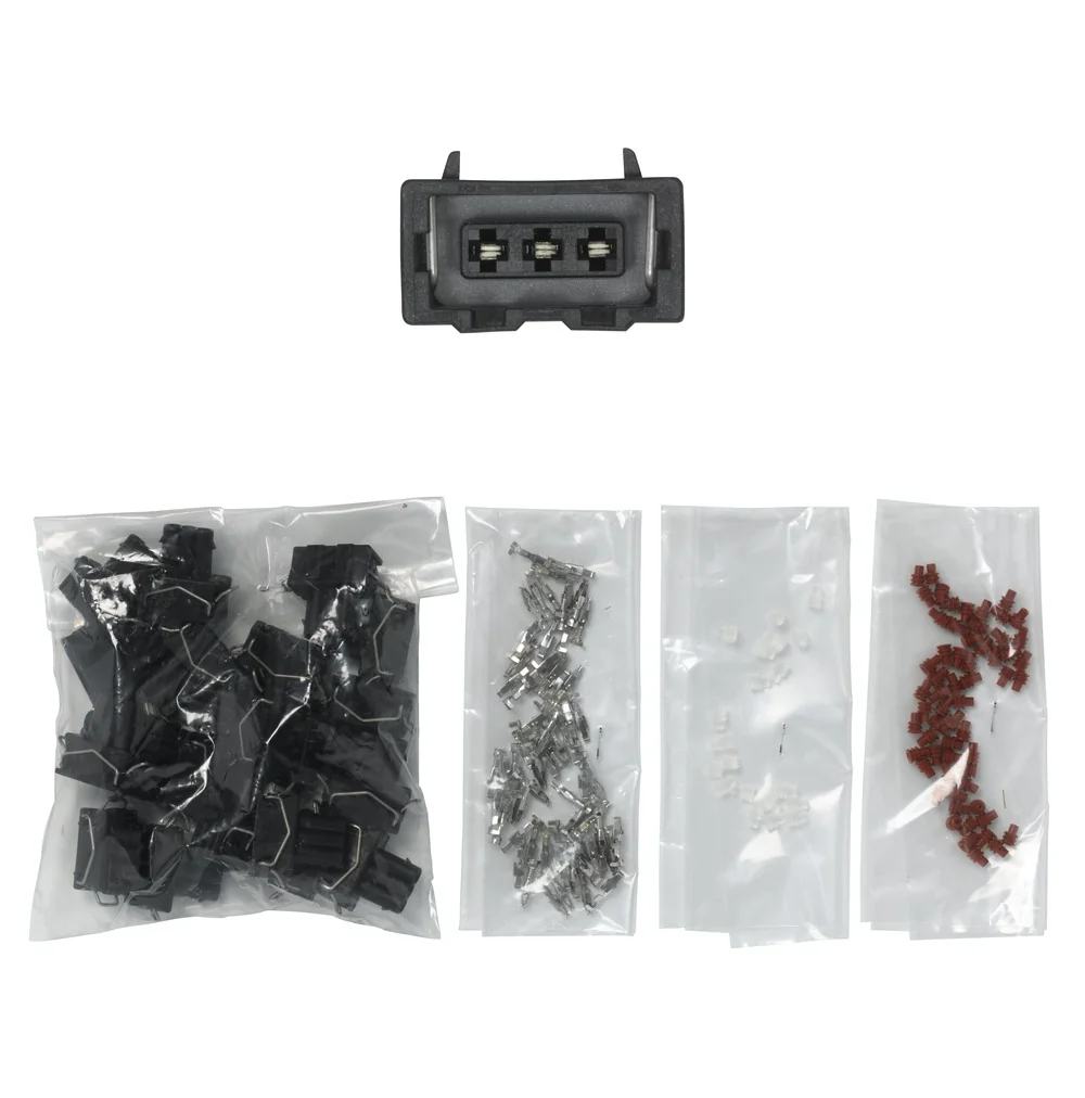 HELLA - 8JD 162 581-802 - Plug Housing, 3-pin connector, Quantity: 20