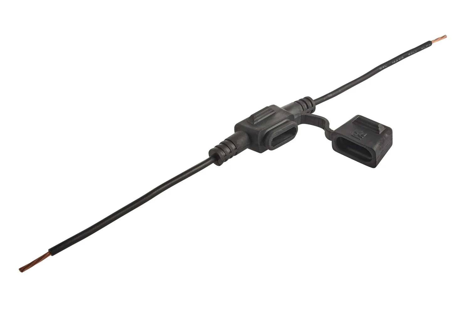 HELLA - 8JD 743 557-001 - Fuse Holder, Mini-Flat Fuse, red, Quantity: 1