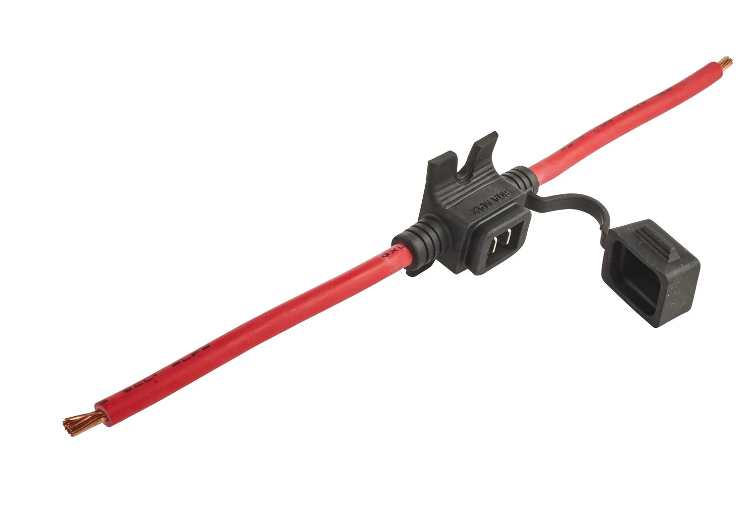 HELLA - 8JD 743 557-121 - Fuse Holder, for low JCASE fuse, red, Quantity: 1