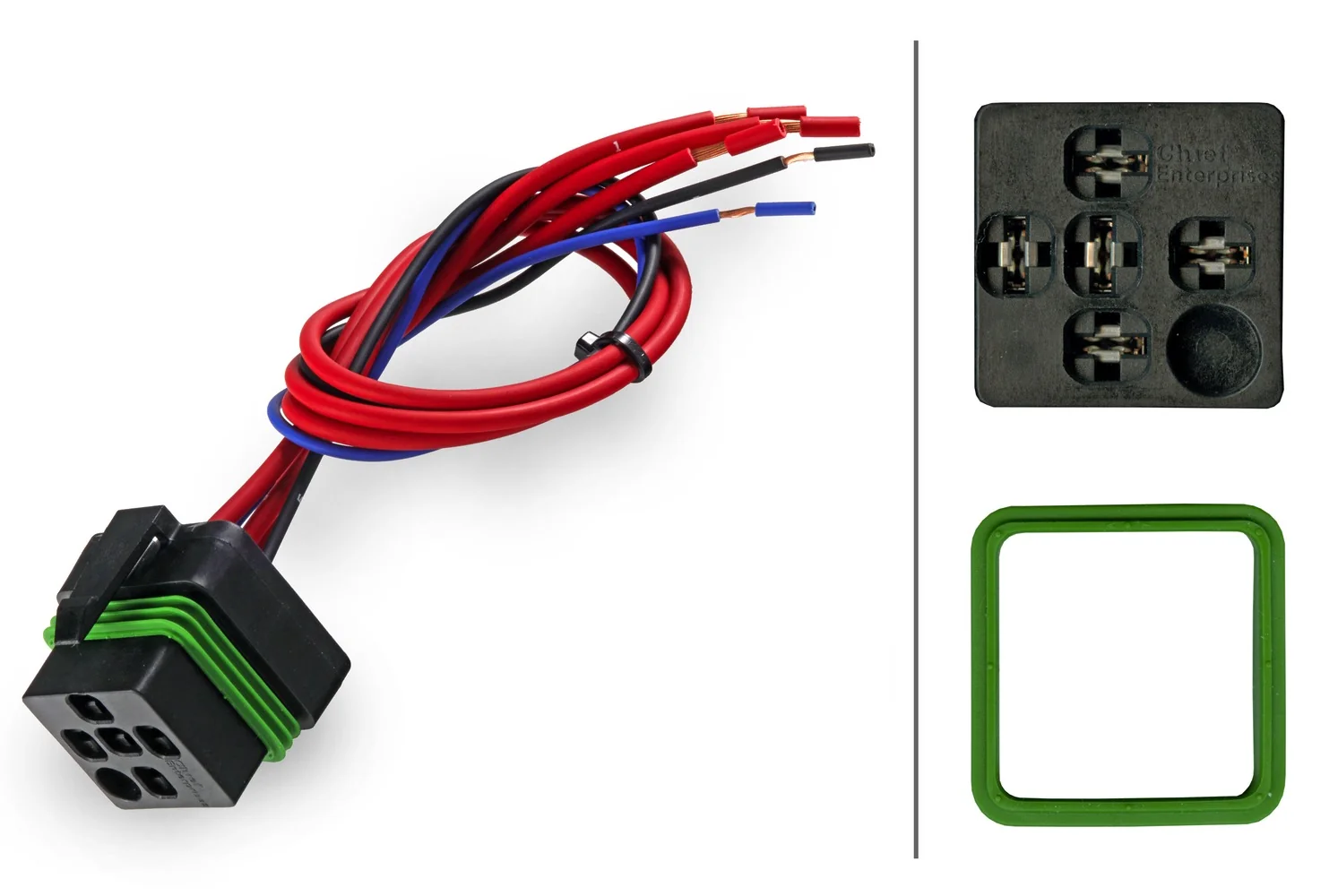HELLA - 8JD 745 801-001 - Plug, 5-pin connector, Plug: B1