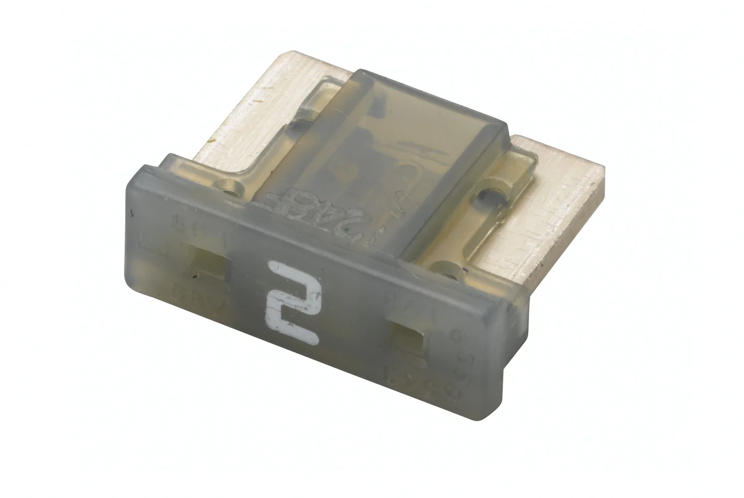 HELLA - 8JS 728 596-262 - Fuse, Low profile mini blade fuse, 2A, grey