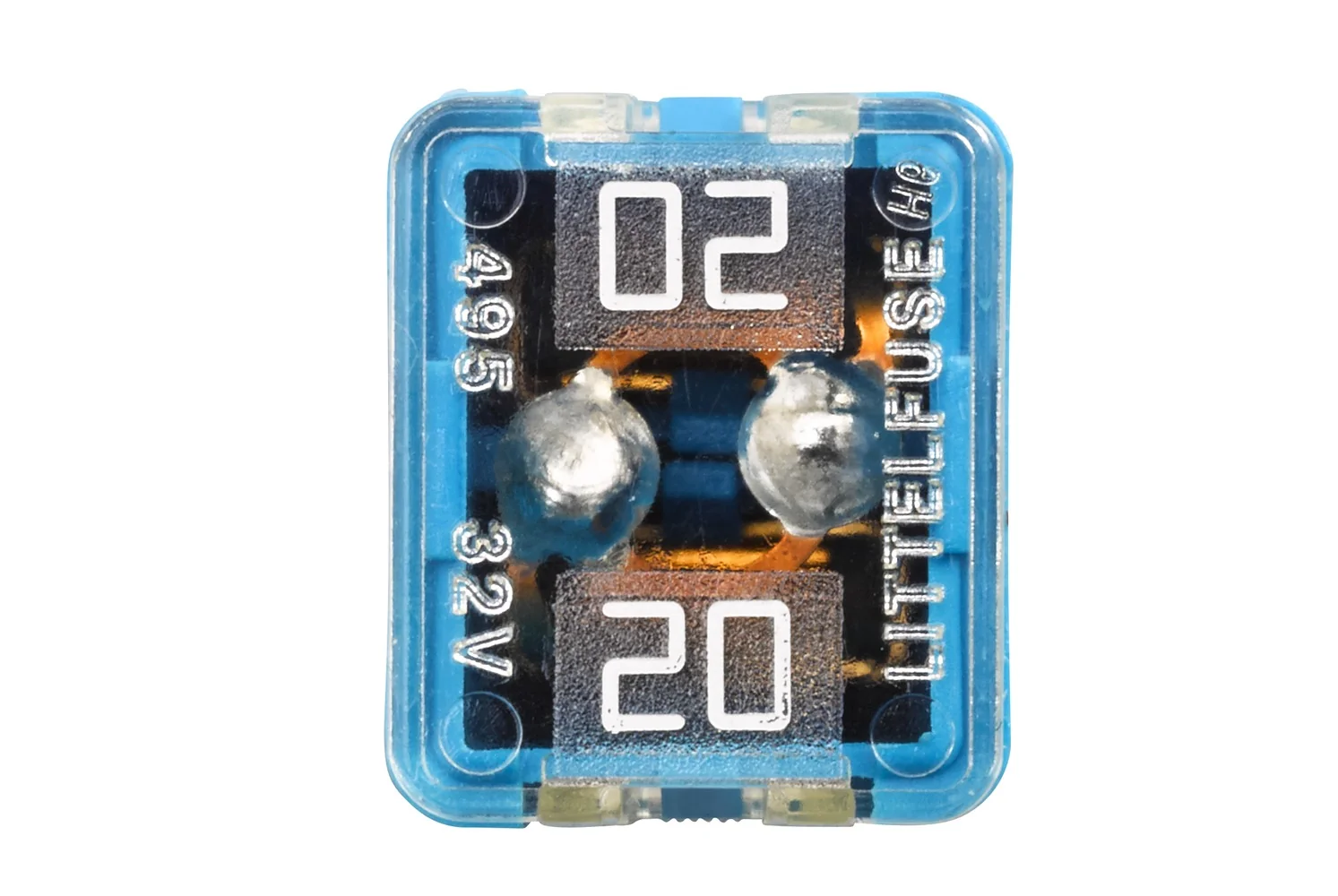 HELLA - 8JS 740 026-401 - Fuse, for JCASE fuse, 20A, blue