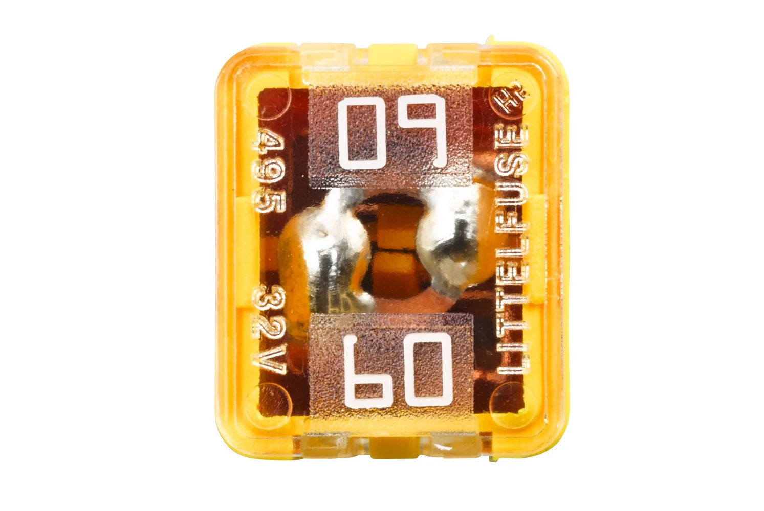 HELLA - 8JS 740 026-441 - Fuse, for JCASE fuse, 60A, yellow (amber)