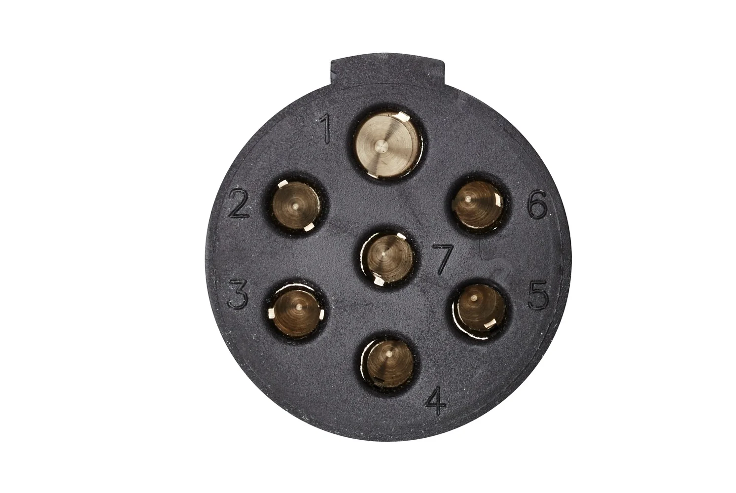 HELLA - 8KA 004 797-041 - Coiled Cable, 7-pin connector, 24V, PU (Polyurethane), Quantity: 1