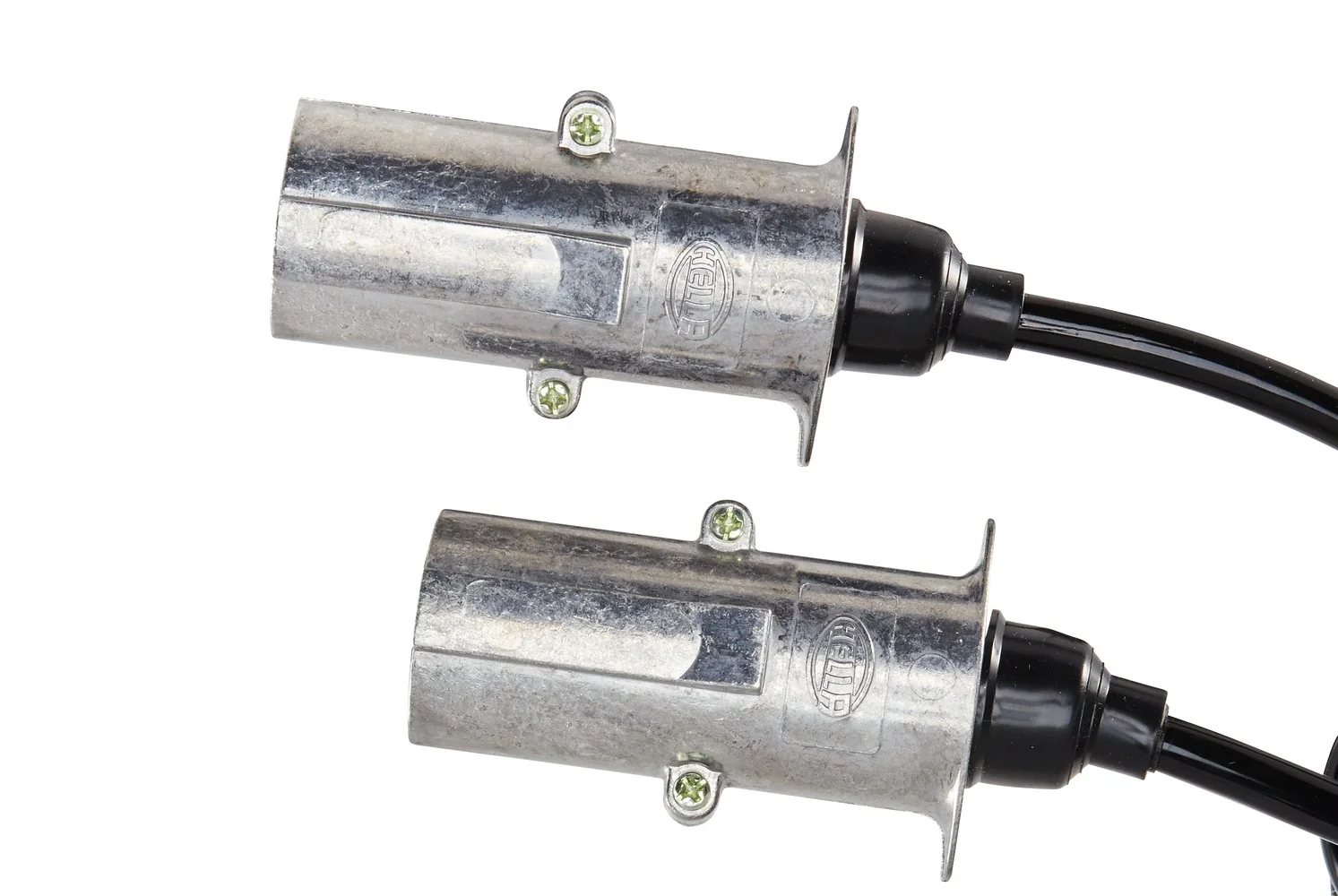 HELLA - 8KA 004 797-071 - Coiled Cable, 7-pin connector, 24V, Metal/PU (Polyurethane), Quantity: 1