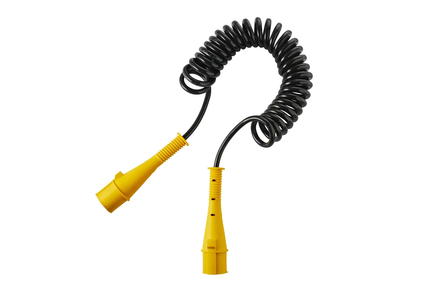 HELLA - 8KA 007 648-011 - Coiled Cable, 5-pin connector, 24V, PU (Polyurethane)