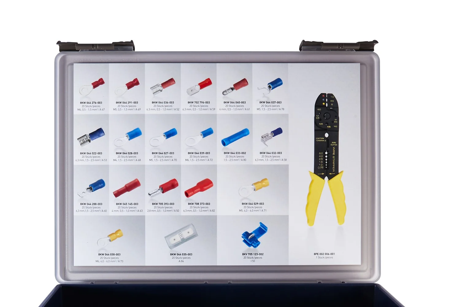 HELLA - 8KW 009 254-801 - Cable Connector Kit, 0.5mm², 6mm², Quantity: 400