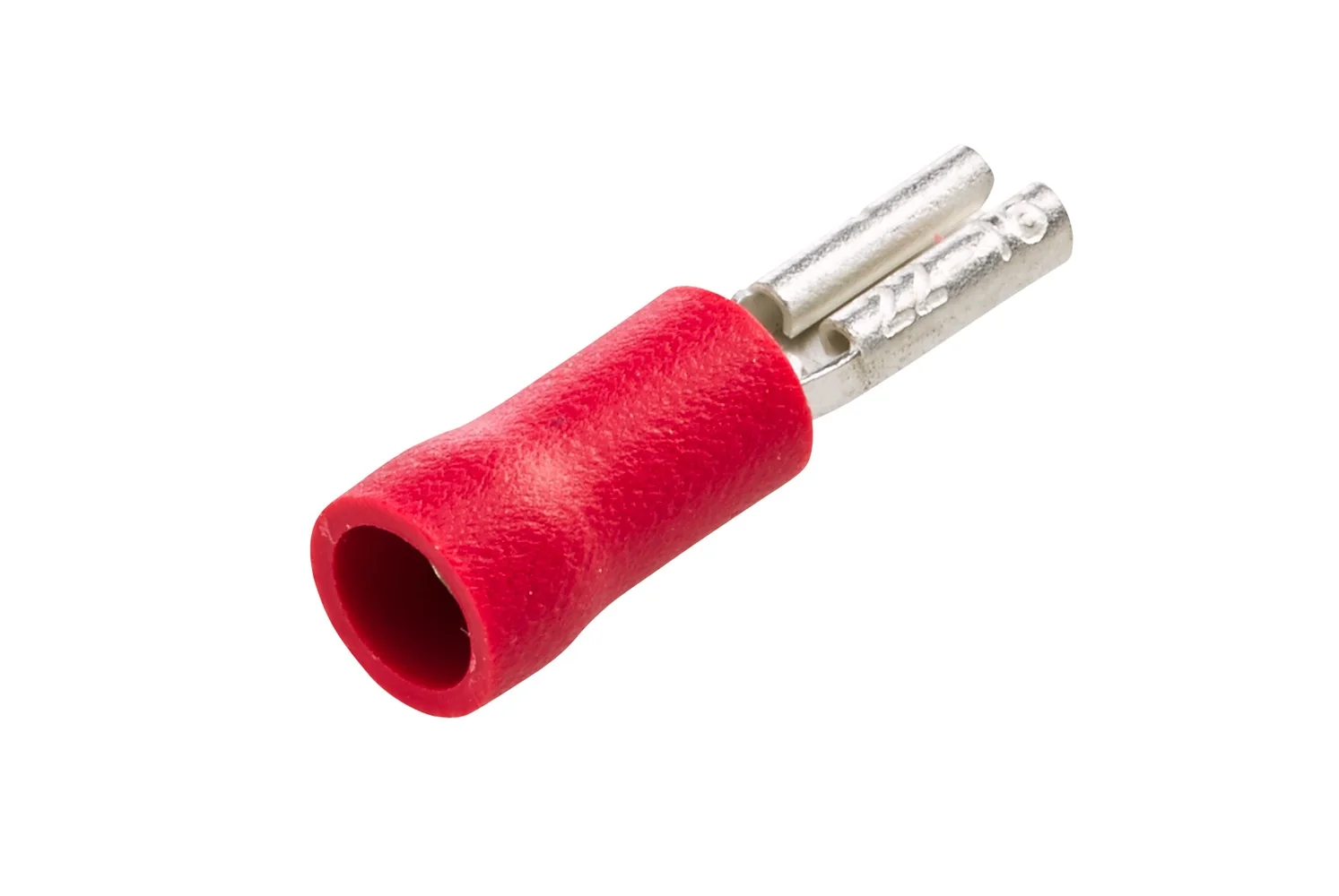 HELLA - 8KW 705 393-812 - Cable Connector, red, 0.5mm², 1.0mm², Length: 18.7mm, Brass, Quantity: 10