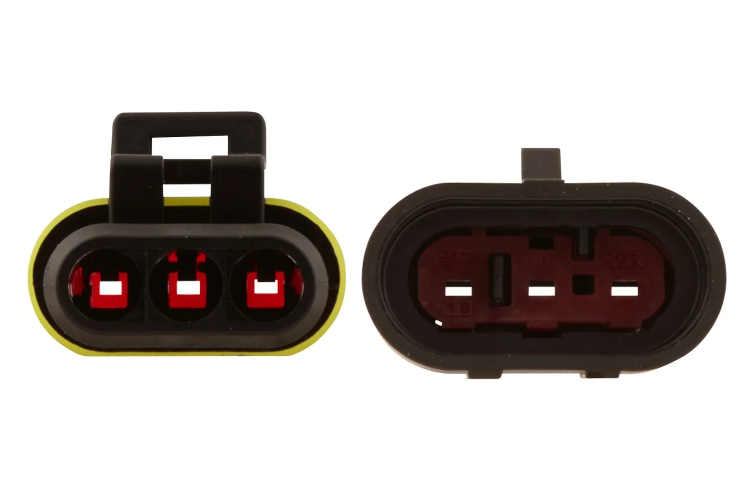 HELLA - 8KW 744 807-801 - Cable Connector, 3-pin connector, 0.75mm², 2.5mm², Quantity: 1