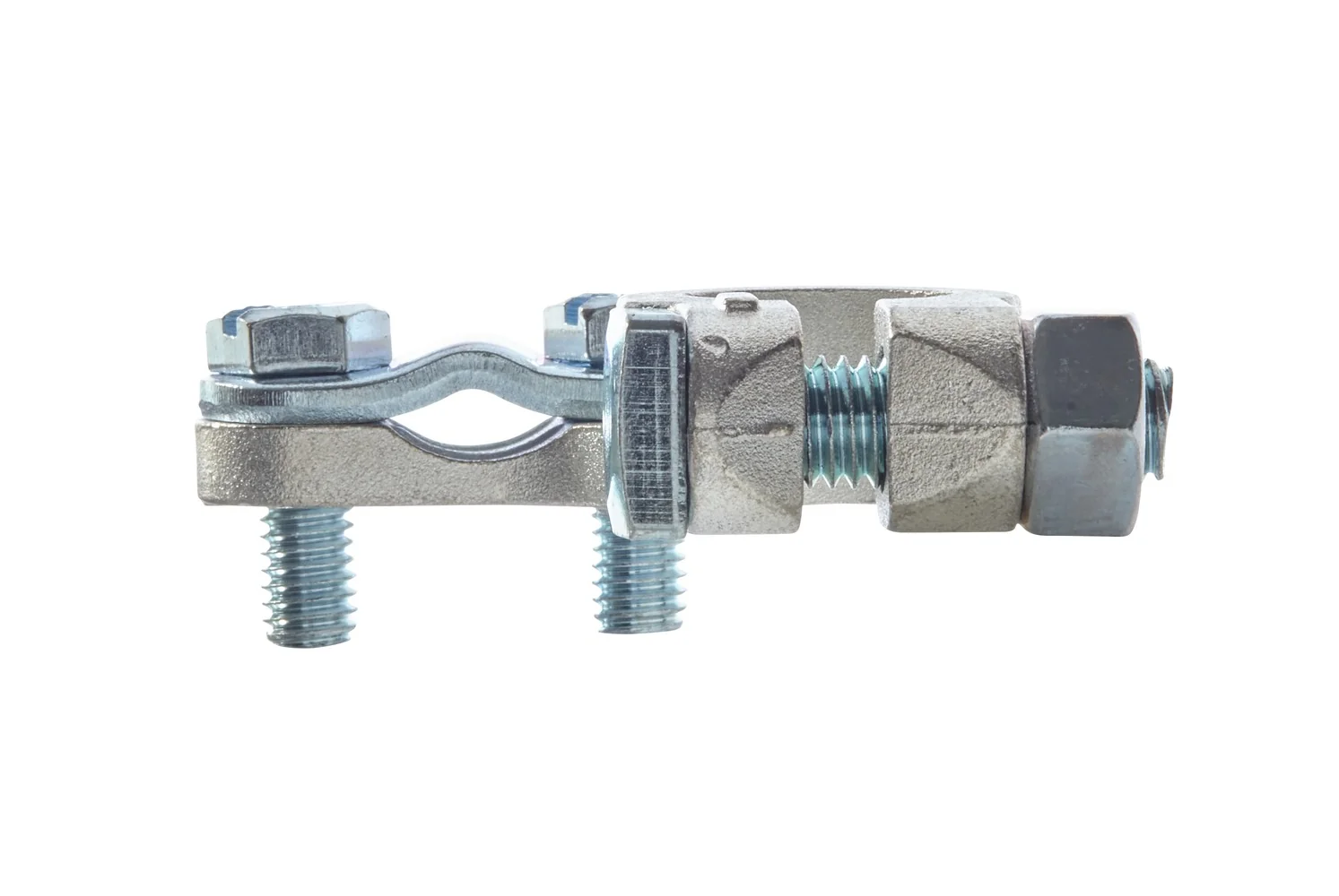 HELLA - 8KX 043 021-031 - Battery Terminal Clamp, for negative terminal/Cast Part, Battery Terminal Ø: 1