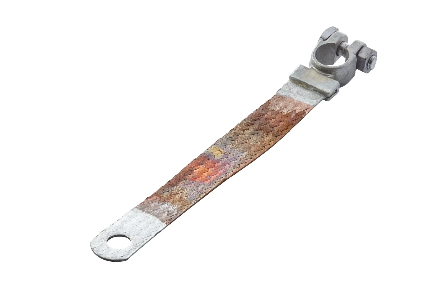HELLA - 8KX 091 391-001 - Earth Strap, for negative terminal, 80A, Battery Terminal Ø: 15.9mm, Length: