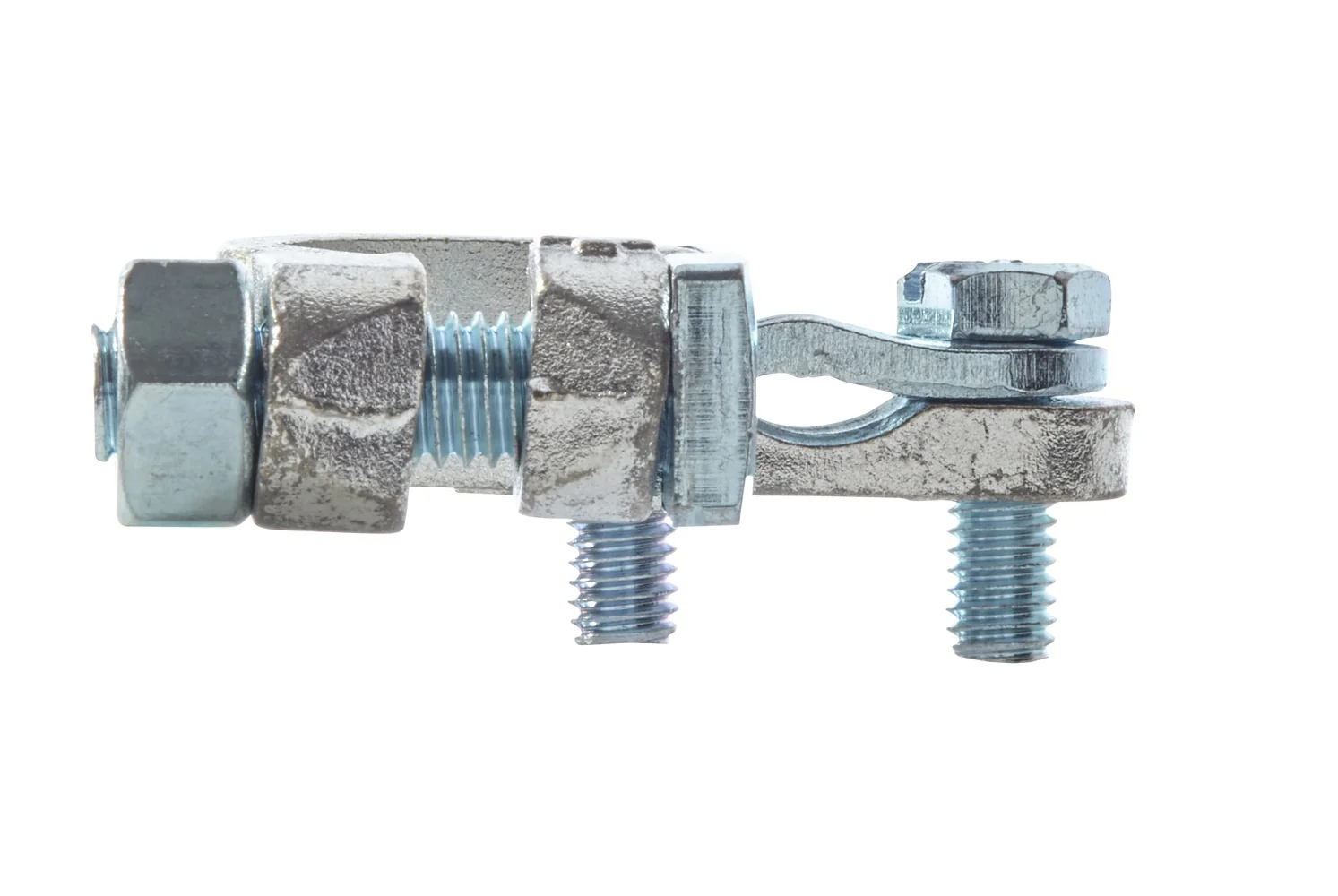 HELLA - 8KX 091 450-031 - Battery Terminal Clamp, for positive terminal/Cast Part, Battery Terminal Ø: 1