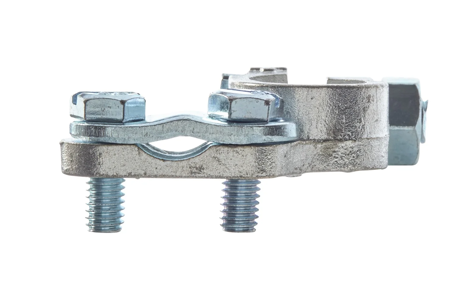 HELLA - 8KX 091 450-031 - Battery Terminal Clamp, for positive terminal/Cast Part, Battery Terminal Ø: 1