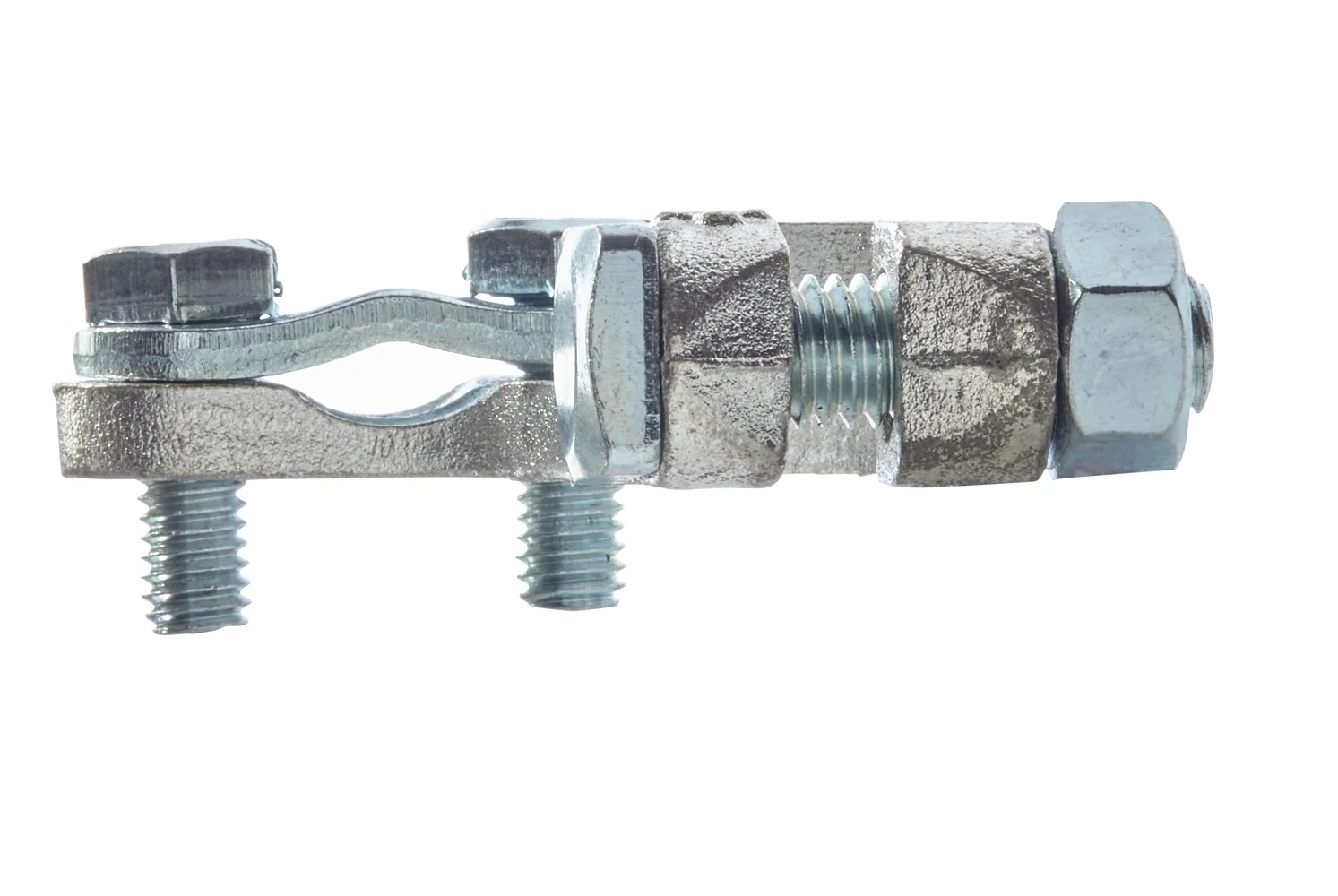 HELLA - 8KX 091 451-031 - Battery Terminal Clamp, for positive terminal/Cast Part, Battery Terminal Ø: 1