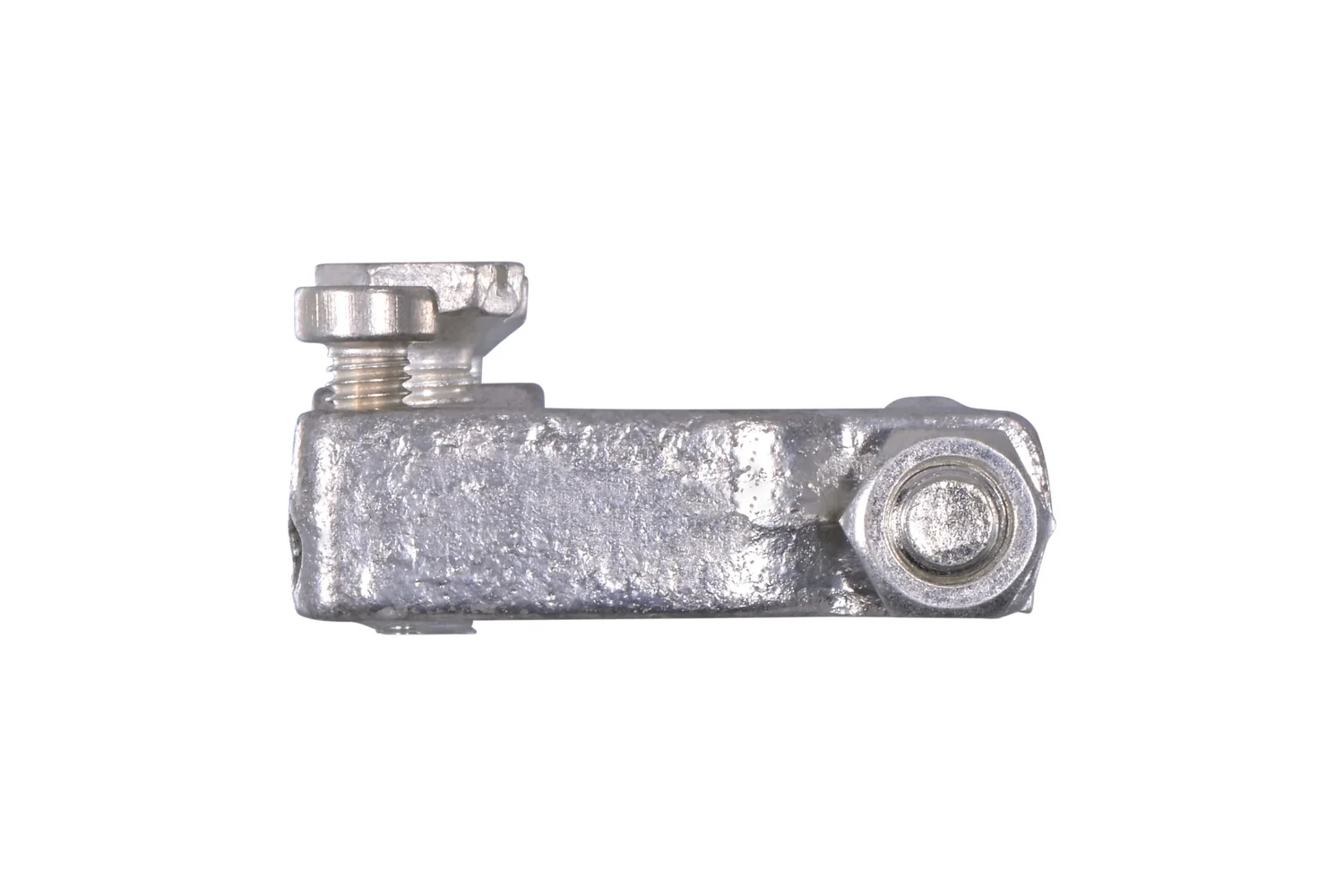 HELLA - 8KX 707 911-042 - Battery Terminal Clamp, for positive terminal/Cast Part, Battery Terminal Ø: 1