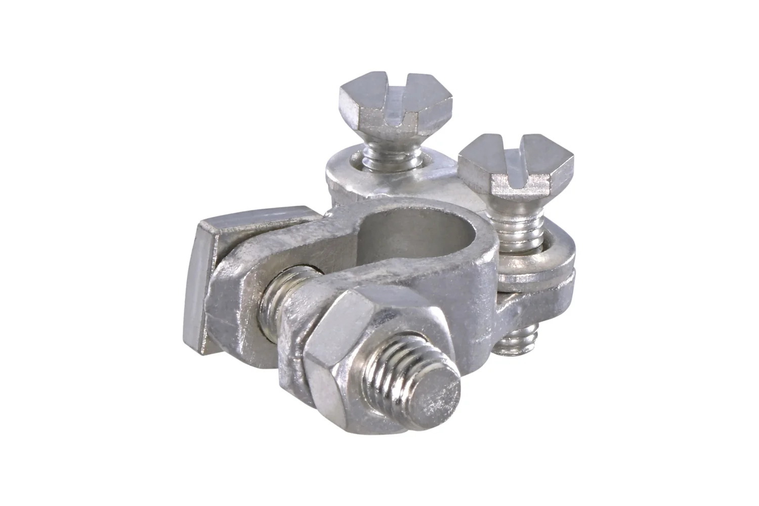 HELLA - 8KX 707 911-112 - Battery Terminal Clamp, for positive terminal/Pressed Part, Battery Terminal Ø