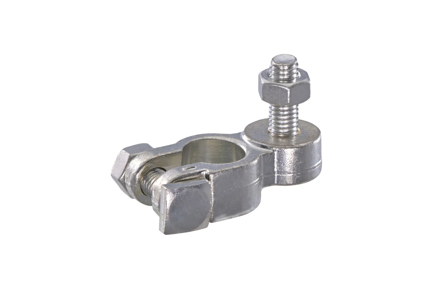 HELLA - 8KX 707 914-022 - Battery Terminal Clamp, for negative terminal/Pressed Part, Battery Terminal Ø
