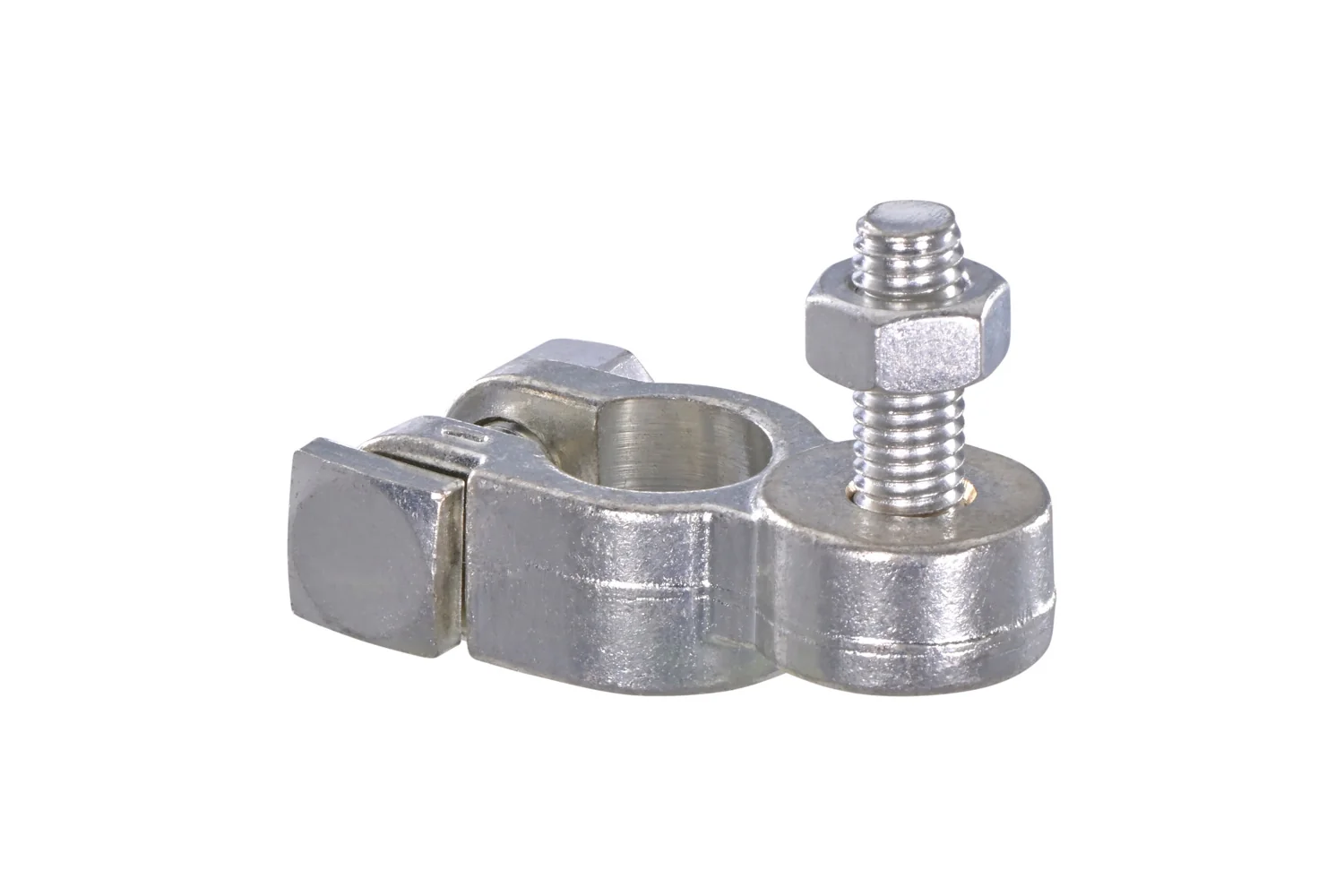 HELLA - 8KX 707 914-022 - Battery Terminal Clamp, for negative terminal/Pressed Part, Battery Terminal Ø