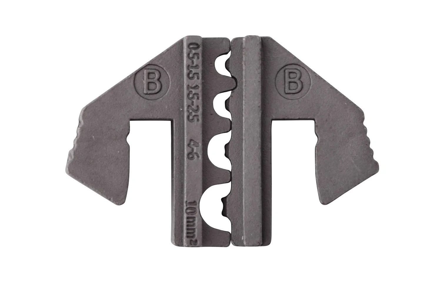 HELLA - 8PE 863 807-421 - Crimping Pliers Insert, Metal, grey, Ø of: 1.5mm, Ø up to: 10.0mm