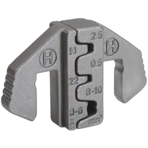 HELLA - 8PE 863 807-461 - Crimping Pliers Insert, Metal, grey, Ø of: 0.5mm, Ø up to: 10.0mm