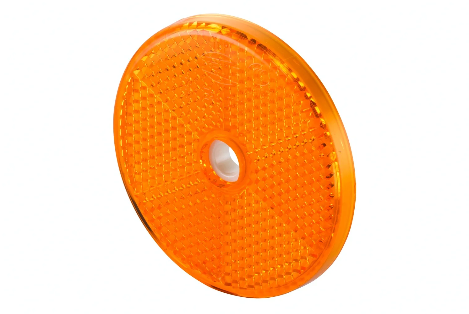 HELLA - 8RA 002 014-872 - Reflector, Lens Colour: yellow (amber), round, Bolted/mounting