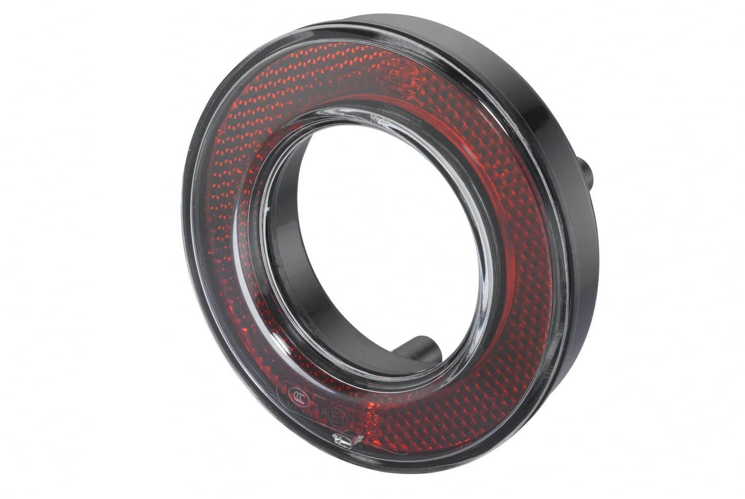 HELLA - 8RA 008 405-001 - Reflector, Lens Colour: Red, Ring Form, Fitting/Screw Connection