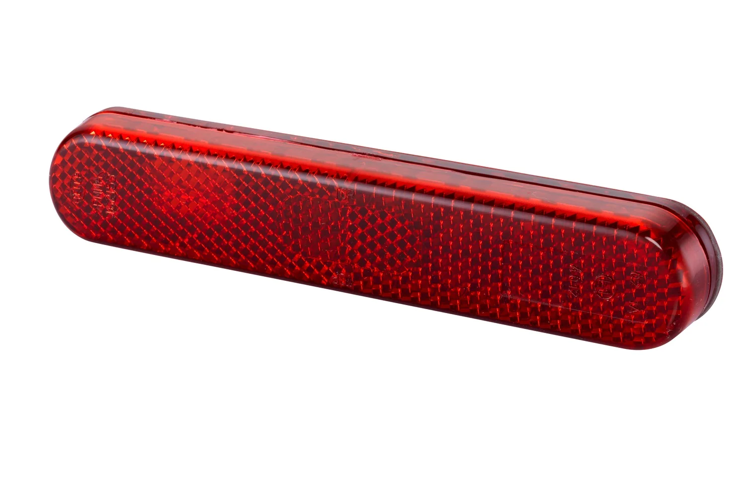 HELLA - 8RA 009 226-131 - Reflector, Lens Colour: Red, oval, Glued/mounting