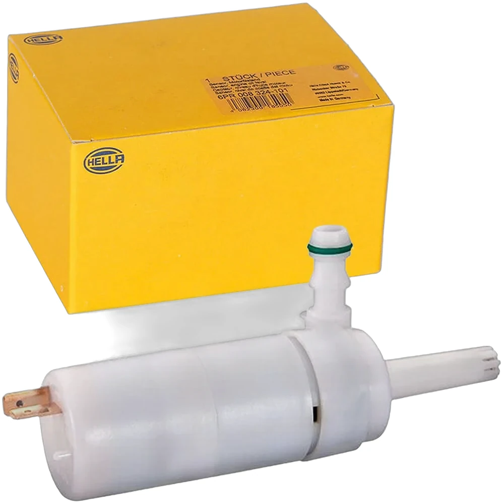 HELLA - 8TW 007 540-211 - Washer Fluid Pump, window cleaning, 12V, 2.5bar, 432l/h
