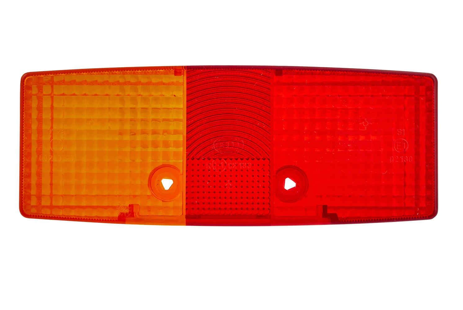 HELLA - 9EL 118 697-001 - Lens, tail light assembly, Halogen, left, for e.g. Fendt