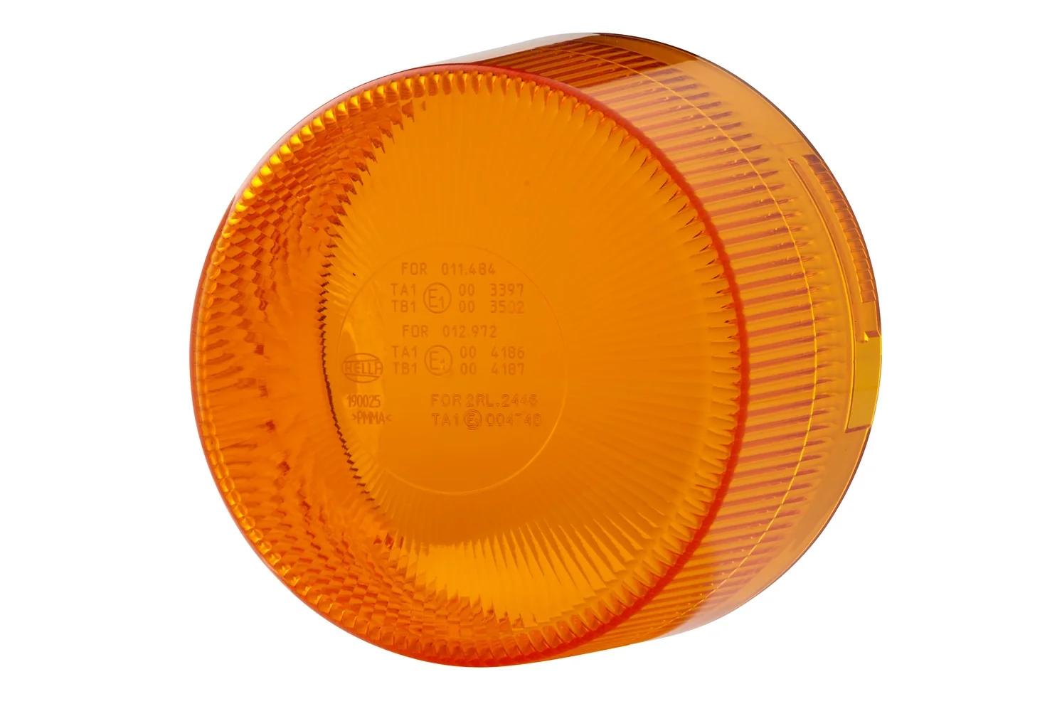 HELLA - 9EL 190 025-001 - Lens, rotating beacon, KL 7000, yellow (amber)
