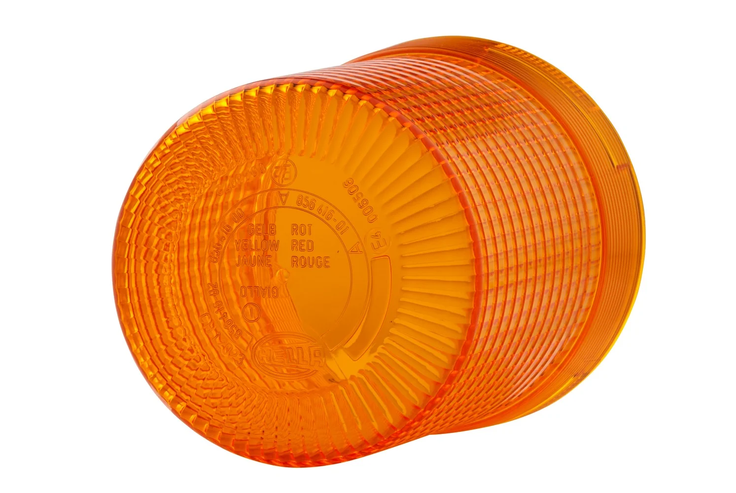 HELLA - 9EL 856 416-001 - Lens, rotating beacon, yellow (amber)