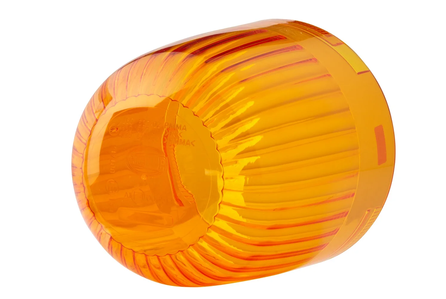 HELLA - 9EL 860 627-011 - Lens, rotating beacon, yellow (amber)