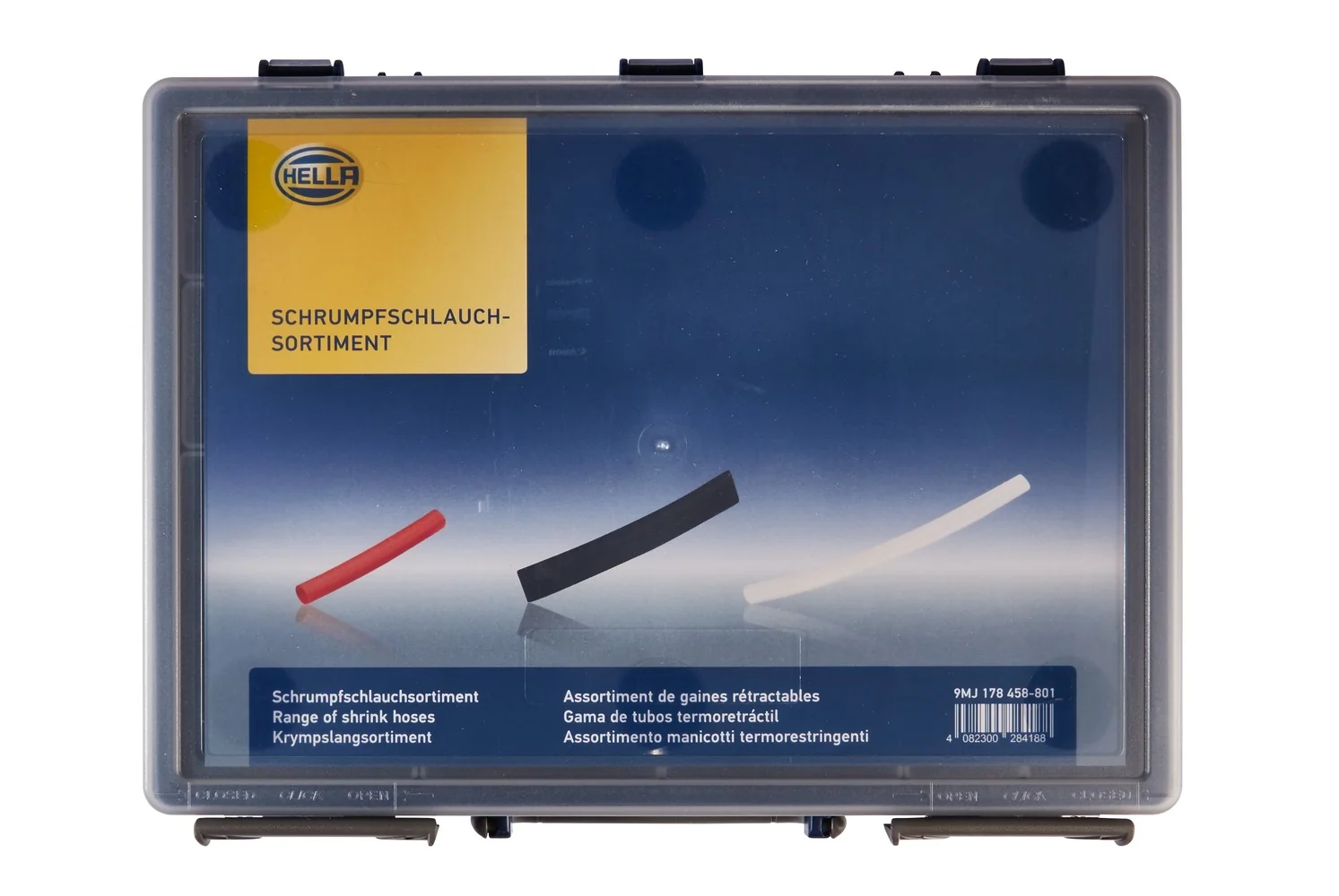 HELLA - 9MJ 178 458-801 - Heat Shrink Tube, 2:1, 2.5mm, black, Kit/Set