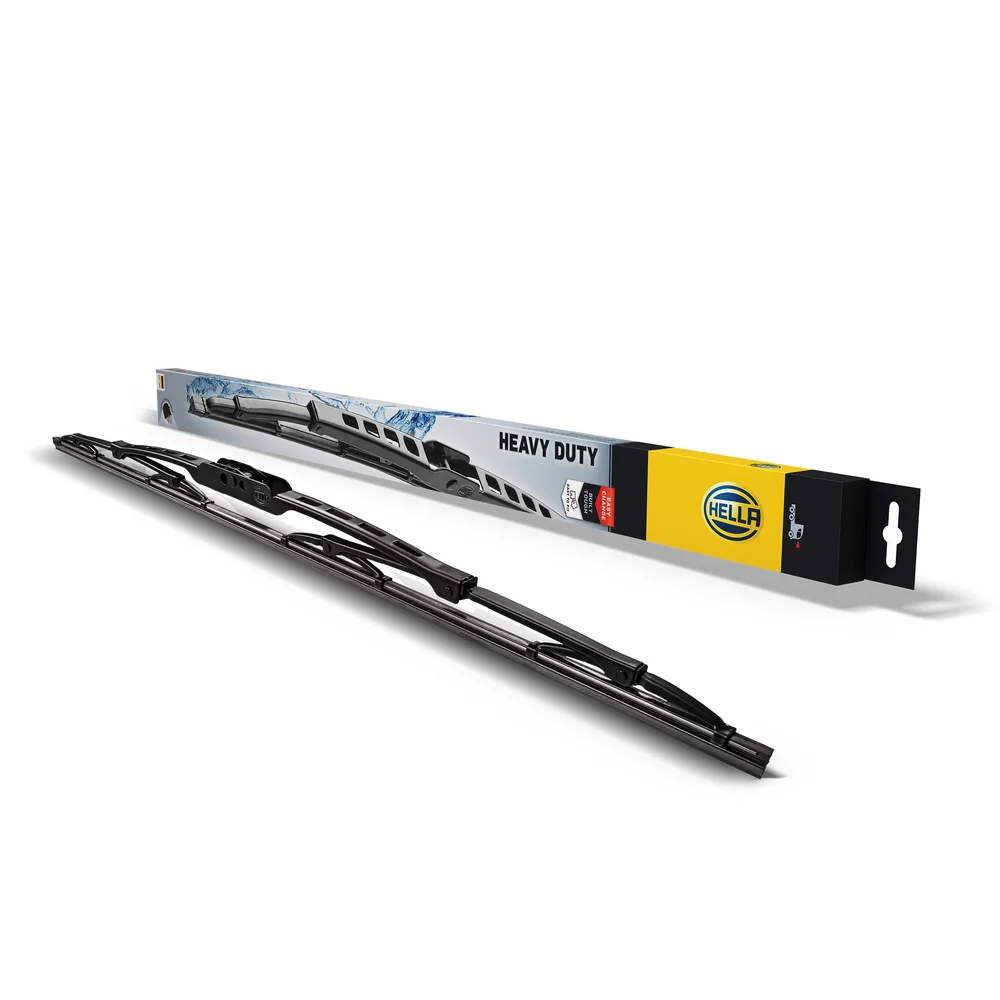 HELLA - 9XW 184 107-261 - Heavy Duty Wiper Blade, HD65B, 26", 650mm, Front, Quantity: 1