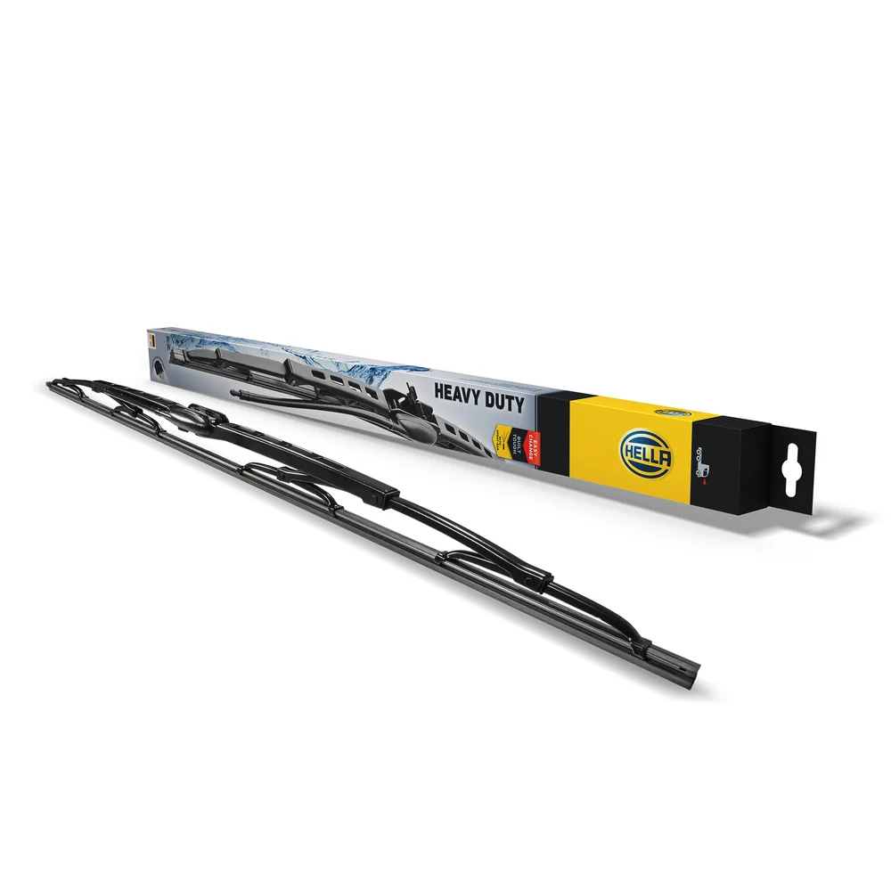 HELLA - 9XW 206 480-841 - Heavy Duty Wiper Blade, HD70B, 28", 700mm, both sides, Quantity: 1