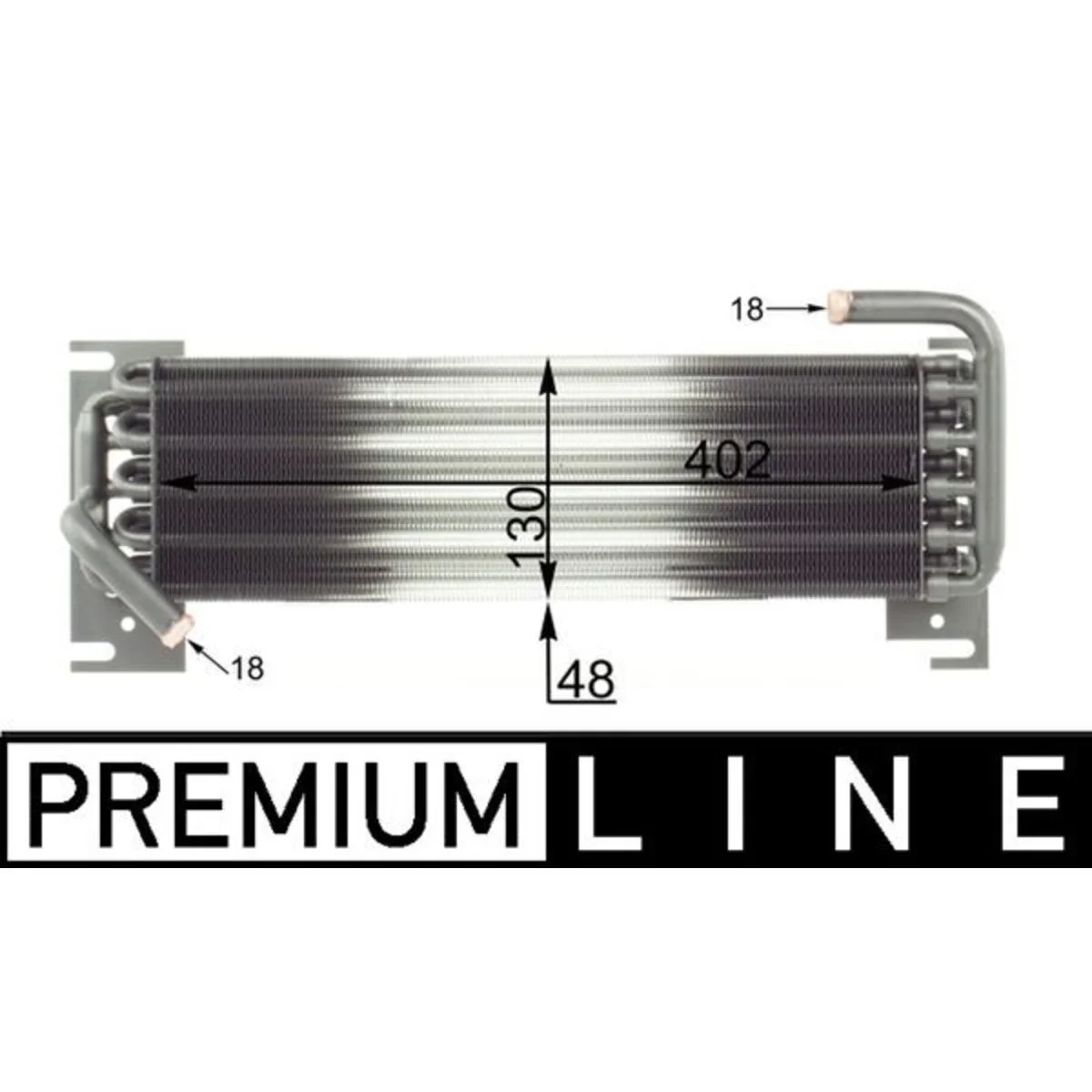 Mahle - CLC 56 000P - Oil cooler for JOHN DEERE