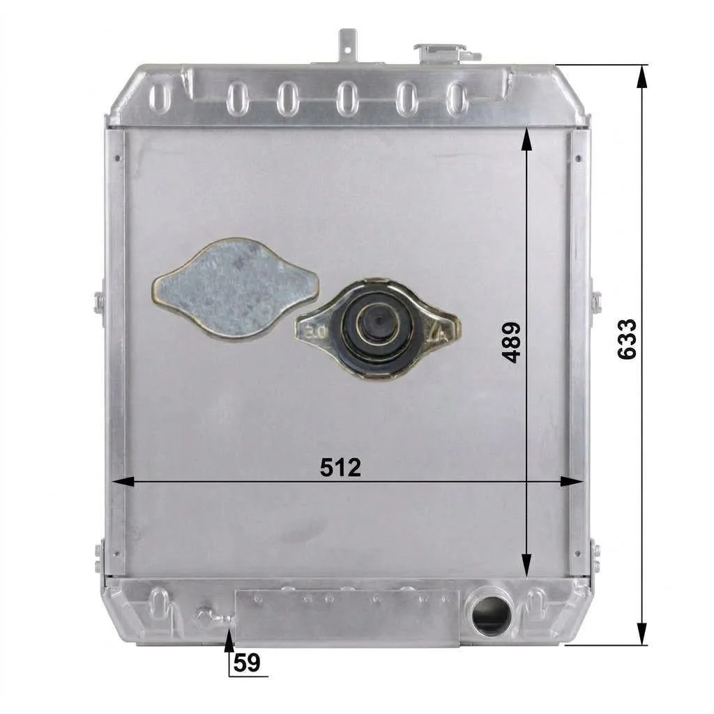 Nrf - 52168 - Engine Cooling Radiator
