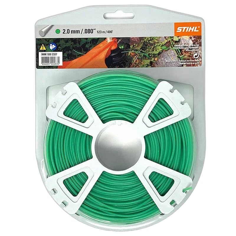 Stihl - 0000-930-2337 - Round Line Diameter 2.0 mm x 119.0 m Green