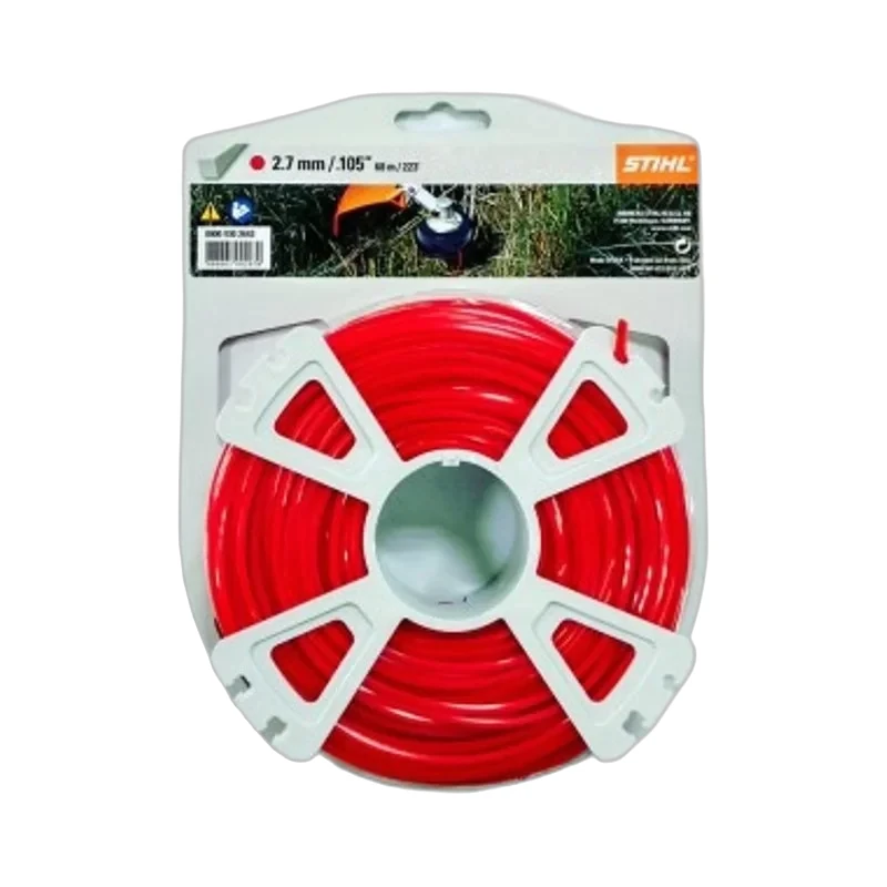 Stihl - 0000-930-2341 - Round Line Diameter 2.7 mm x 9.0 m Red