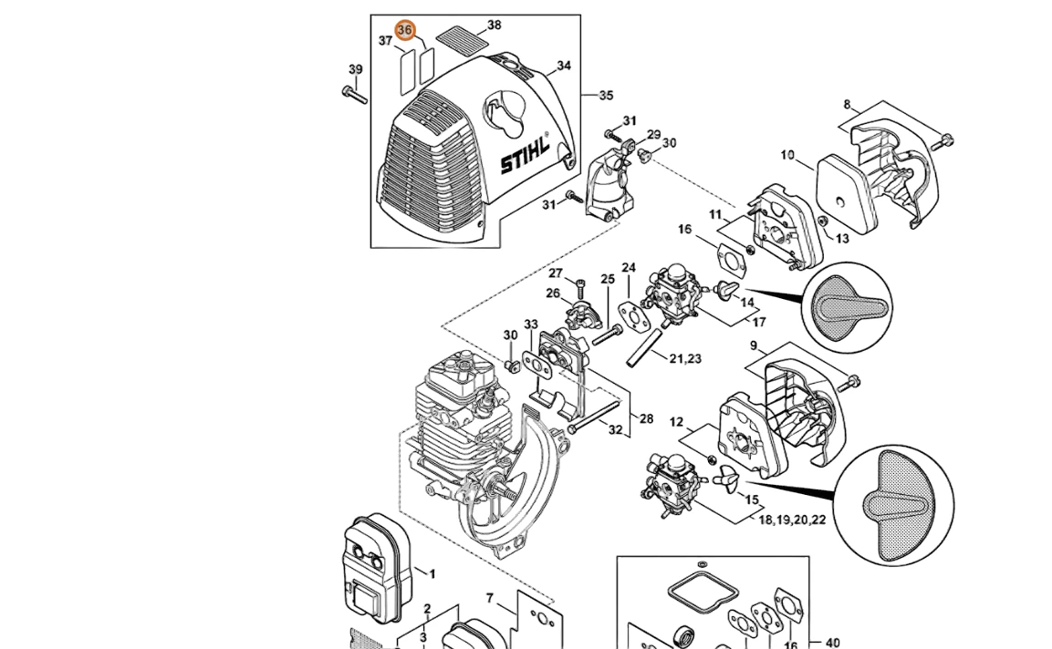 Stihl - 0000-967-7236 - Information Sign Closure