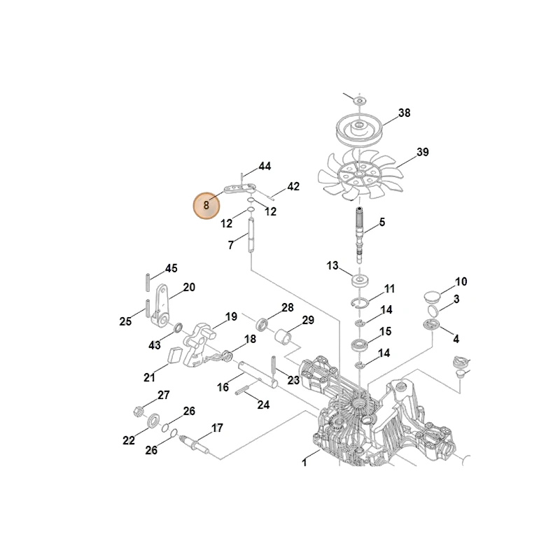 Stihl - 0010-643-3600 - Switch Lever