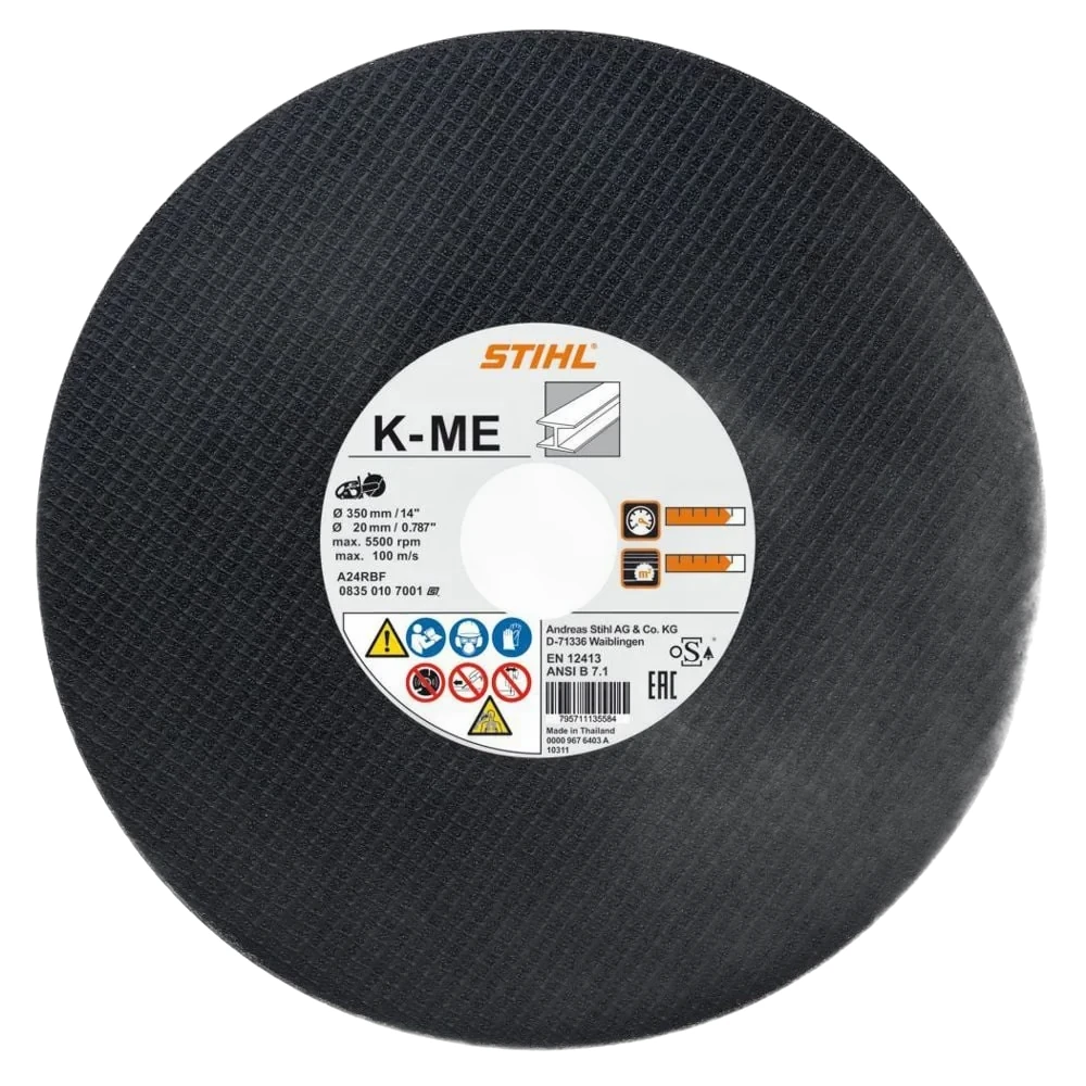 Stihl - 0835-012-7001 - K-ME Grinding Wheel Diameter 350mm/14 Inches