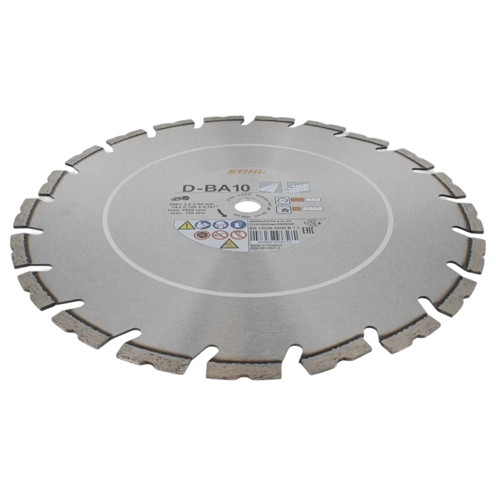 Stihl - 0835-094-7007 - Grinding Wheel D-BA10 Diameter 350mm/14 Inches